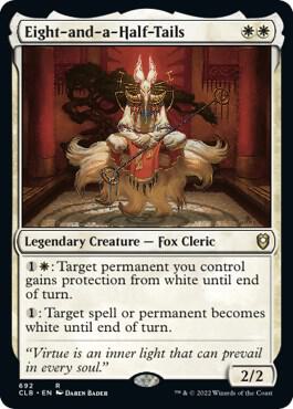 Eight-and-a-Half-Tails 692 card from Commander Legends: Battle for Baldur's Gate