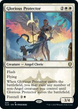 Glorious Protector 695 card from Commander Legends: Battle for Baldur's Gate