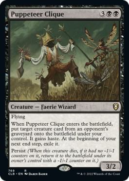 Puppeteer Clique 769 card from Commander Legends: Battle for Baldur's Gate
