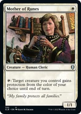 Mother of Runes 702 card from Commander Legends: Battle for Baldur's Gate