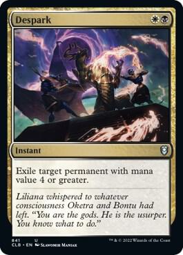 Despark 841 card from Commander Legends: Battle for Baldur's Gate