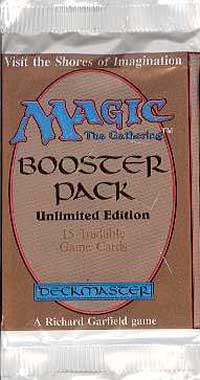 Unlimited Edition - Booster Pack sealed product from Unlimited Edition