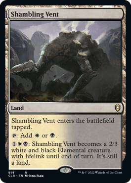 Shambling Vent 914 card from Commander Legends: Battle for Baldur's Gate