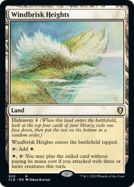 Windbrisk Heights 930 card from Commander Legends: Battle for Baldur's Gate