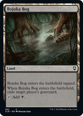 Bojuka Bog 882 card from Commander Legends: Battle for Baldur's Gate