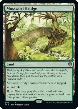 Mosswort Bridge 902 card from Commander Legends: Battle for Baldur's Gate