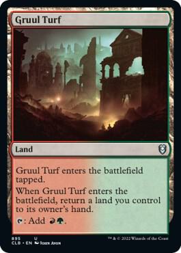 Gruul Turf 895 card from Commander Legends: Battle for Baldur's Gate