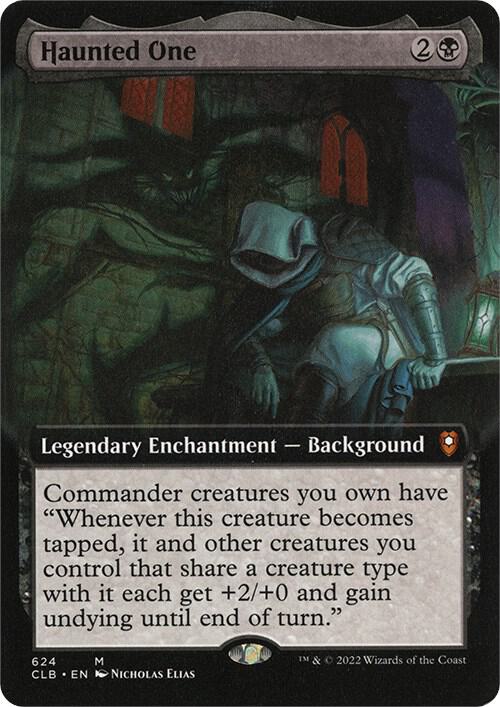 Haunted One (Extended Art) 624 card from Commander Legends: Battle for Baldur's Gate