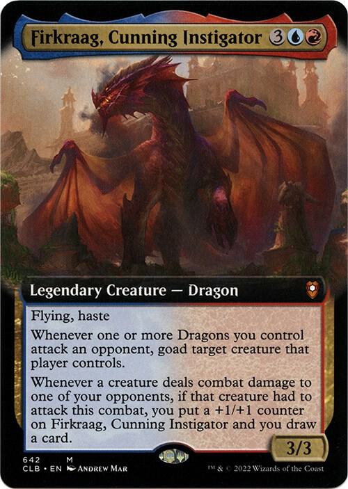 Firkraag, Cunning Instigator (Extended Art) 642 card from Commander Legends: Battle for Baldur's Gate