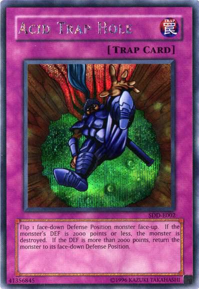Acid Trap Hole SDD-E002 card from Stairway to the Destined Duel