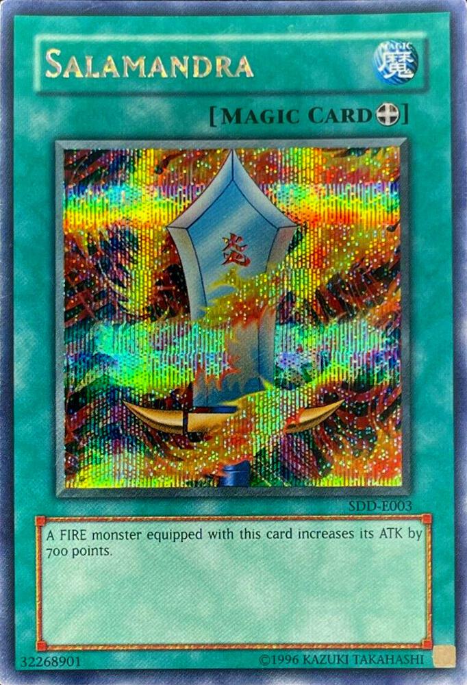 Salamandra SDD-E003 card from Stairway to the Destined Duel