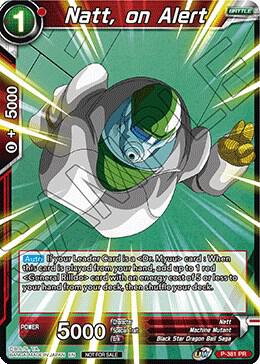 Natt, on Alert (Tournament Pack Vol. 8) P-381 card from Tournament Promotion Cards