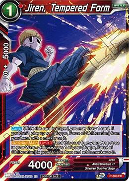 Jiren, Tempered Form (Tournament Pack Vol. 8) P-383 card from Tournament Promotion Cards