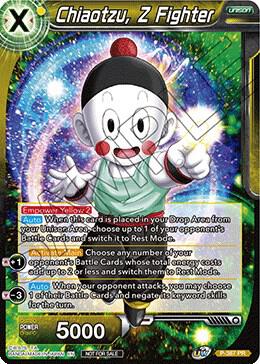 Chiaotzu, Z Fighter (Tournament Pack Vol. 8) P-387 card from Tournament Promotion Cards