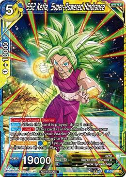 SS2 Kefla, Super-Powered Hindrance (Tournament Pack Vol. 8) P-390 card from Tournament Promotion Cards