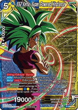 SS2 Kefla, Super-Powered Hindrance (Tournament Pack Vol. 8) (Winner) P-390 card from Tournament Promotion Cards