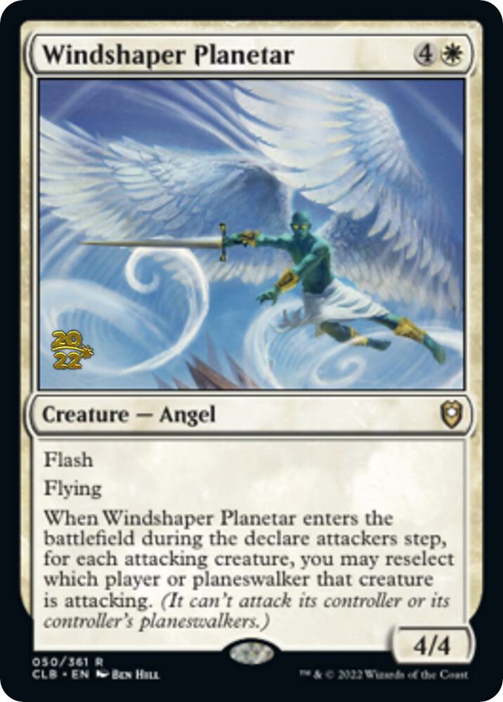 Windshaper Planetar 50 card from Prerelease Cards