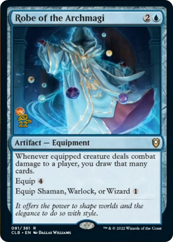 Robe of the Archmagi 91 card from Prerelease Cards