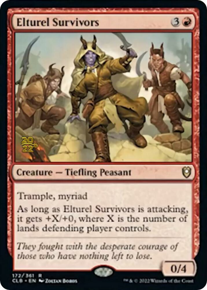 Elturel Survivors 172 card from Prerelease Cards