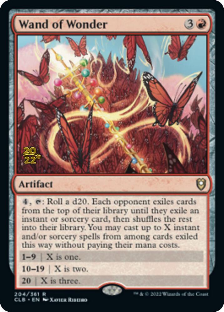 Wand of Wonder 204 card from Prerelease Cards
