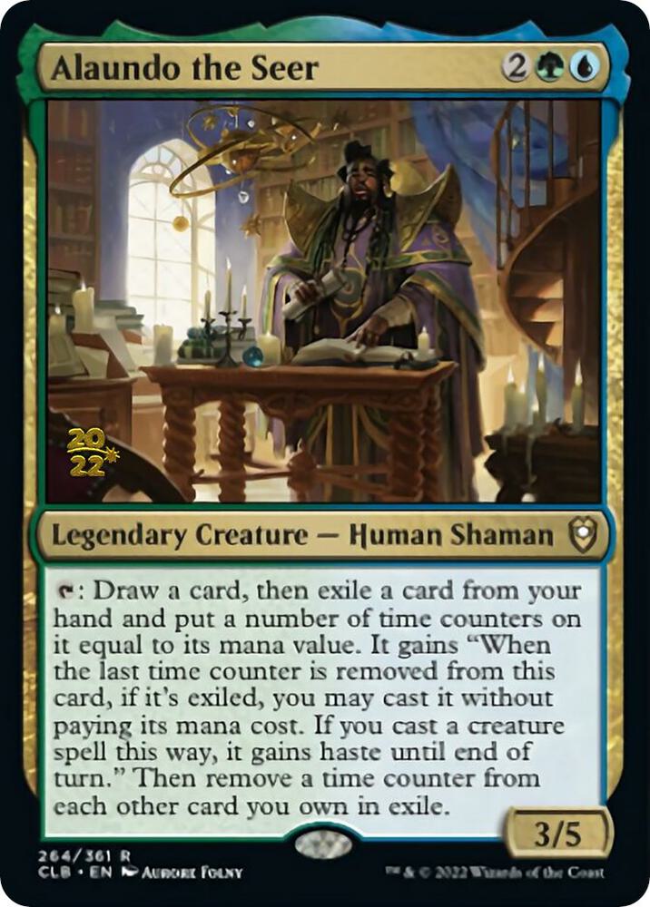 Alaundo the Seer 264 card from Prerelease Cards