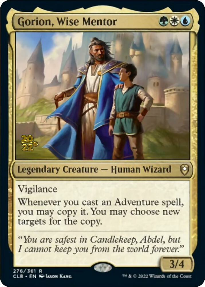 Gorion, Wise Mentor 276 card from Prerelease Cards