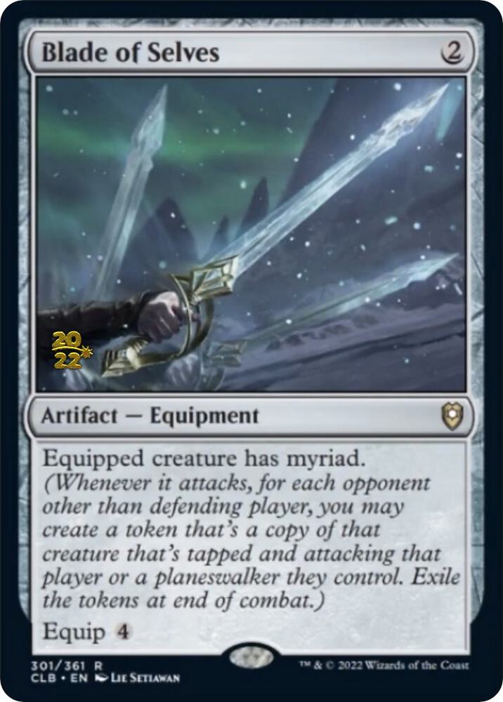 Blade of Selves 301 card from Prerelease Cards
