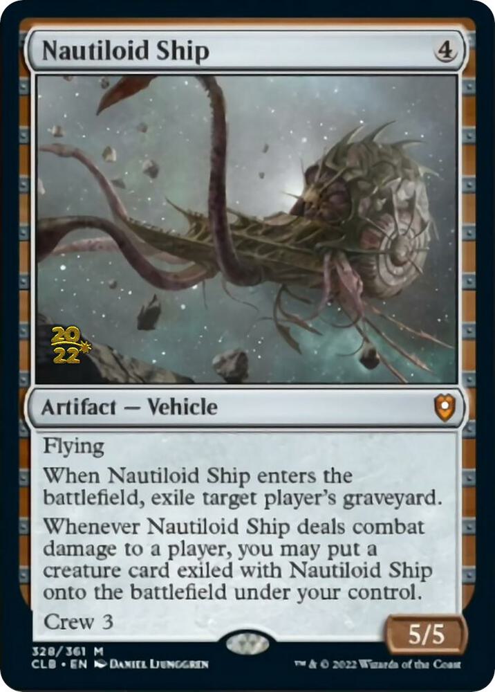 Nautiloid Ship 328 card from Prerelease Cards