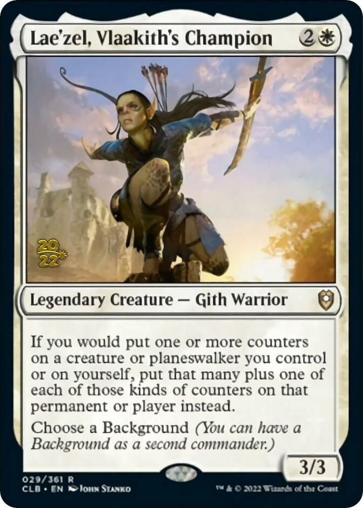 Lae'zel, Vlaakith's Champion 29 card from Prerelease Cards