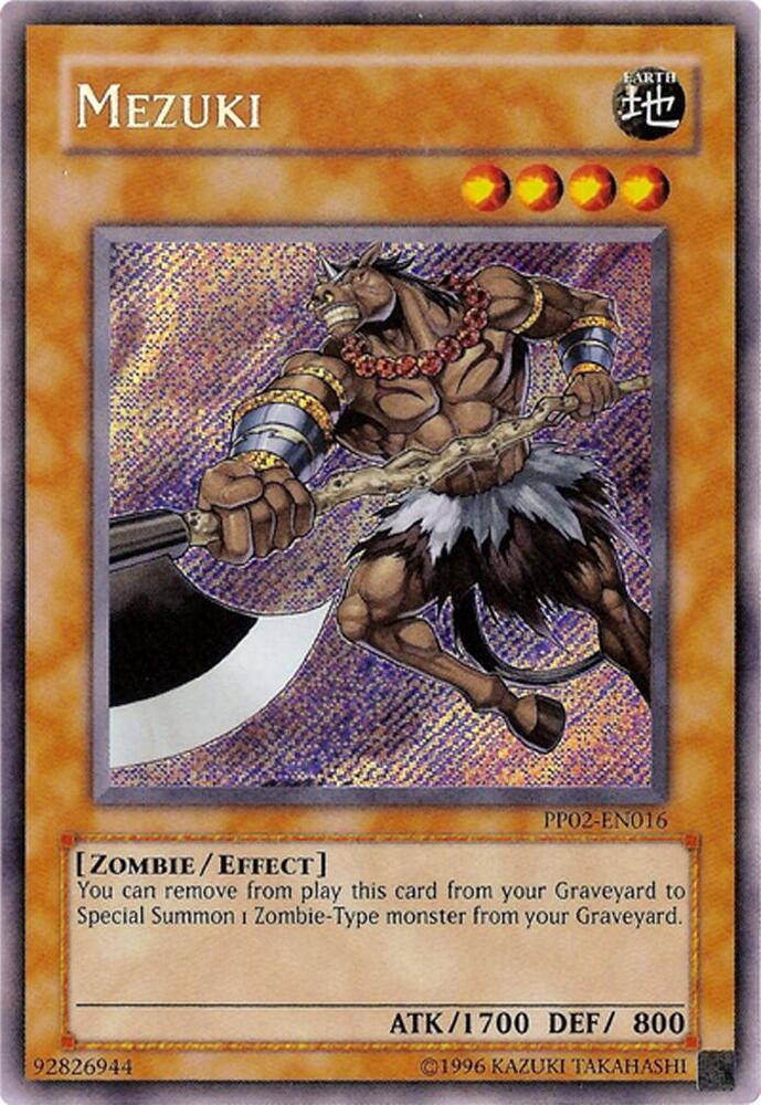 Mezuki PP02-EN016 card from Premium Pack 2