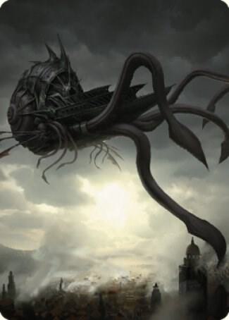 Nautiloid Ship Art Card 80 card from Art Series: Commander Legends: Battle for Baldur's Gate