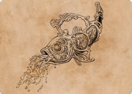 Decanter of Endless Water Art Card 79 card from Art Series: Commander Legends: Battle for Baldur's Gate