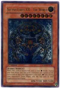 Arcana Force XXI - The World (UTR) LODT-EN016 card from Light of Destruction