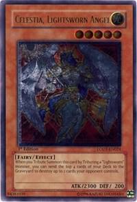Celestia, Lightsworn Angel (UTR) LODT-EN024 card from Light of Destruction