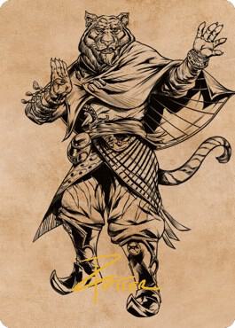 Mahadi, Emporium Master Art Card (Gold-Stamped Signature) 70 card from Art Series: Commander Legends: Battle for Baldur's Gate