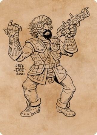 Jan Jansen, Chaos Crafter Art Card 66 card from Art Series: Commander Legends: Battle for Baldur's Gate