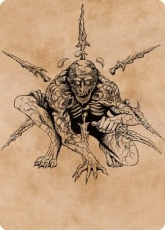 Bhaal, Lord of Murder Art Card 63 card from Art Series: Commander Legends: Battle for Baldur's Gate