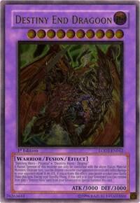 Destiny End Dragoon (UTR) LODT-EN042 card from Light of Destruction