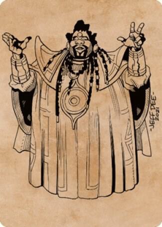 Alaundo the Seer Art Card 61 card from Art Series: Commander Legends: Battle for Baldur's Gate