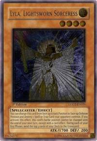 Lyla, Lightsworn Sorceress (UTR) LODT-EN019 card from Light of Destruction