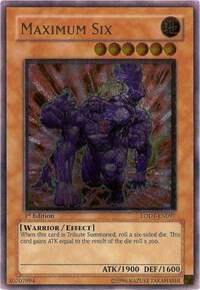 Maximum Six (UTR) LODT-EN097 card from Light of Destruction
