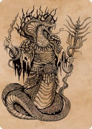 Sivriss, Nightmare Speaker Art Card (51/81) card from Art Series: Commander Legends: Battle for Baldur's Gate
