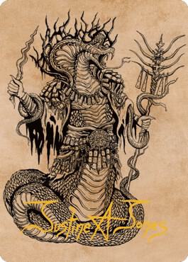 Sivriss, Nightmare Speaker Art Card (51/81) (Gold-Stamped Signature) card from Art Series: Commander Legends: Battle for Baldur's Gate