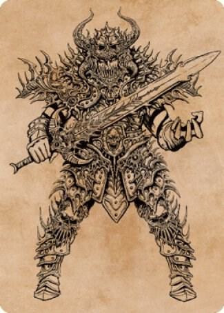Sarevok, Deathbringer Art Card 50 card from Art Series: Commander Legends: Battle for Baldur's Gate
