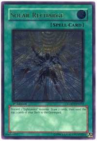 Solar Recharge (UTR) LODT-EN052 card from Light of Destruction