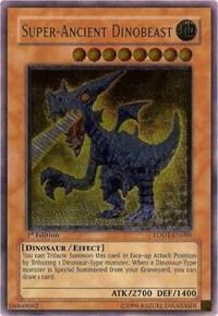 Super-Ancient Dinobeast (UTR) LODT-EN088 card from Light of Destruction