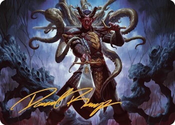 Zevlor, Elturel Exile Art Card (42/81) (Gold-Stamped Signature) card from Art Series: Commander Legends: Battle for Baldur's Gate