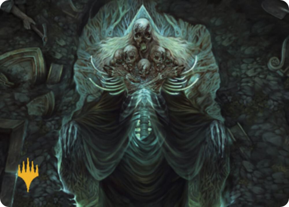 Myrkul, Lord of Bones Art Card (39/81) (Gold-Stamped) card from Art Series: Commander Legends: Battle for Baldur's Gate