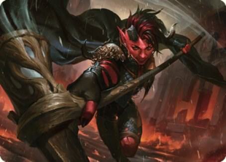 Karlach, Fury of Avernus Art Card (34/81) card from Art Series: Commander Legends: Battle for Baldur's Gate