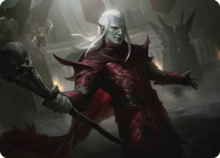 Baeloth Barrityl, Entertainer Art Card 33 card from Art Series: Commander Legends: Battle for Baldur's Gate
